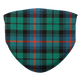 Urqhart Broad Red Ancient Tartan - Face Mask Type 1