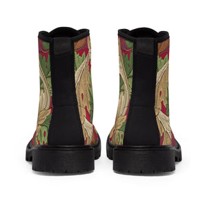 Women's Canvas Boots Woodland Morris Red