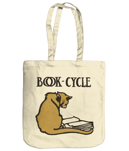 EarthAware Organic Tote The Well Read Cat