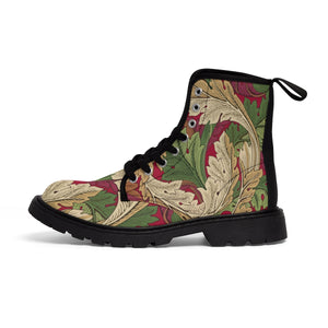 Women's Canvas Boots Woodland Morris Red