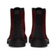 Women's Canvas Boots Dragon Swirl Red