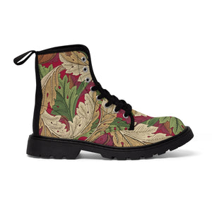 Women's Canvas Boots Woodland Morris Red