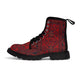 Women's Canvas Boots Khal Red