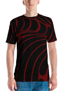 Men's T-shirt Forms Red