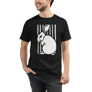 Organic T-Shirt Sitting Rabbit