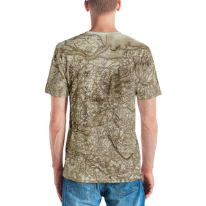 Men's T-shirt Map Of Kent