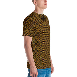 Men's T-shirt Gold Brocade