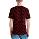 Men's T-shirt Square Maze Red