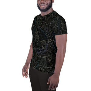 Men's Athletic T-shirt Dark Garden