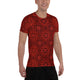 Men's Athletic T-shirt Dresser Red