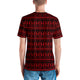 Men's T-shirt Chameleon Red Stripe