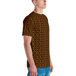 Men's T-shirt Burnt Brocade