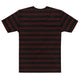 Men's T-shirt Maroon Stripe