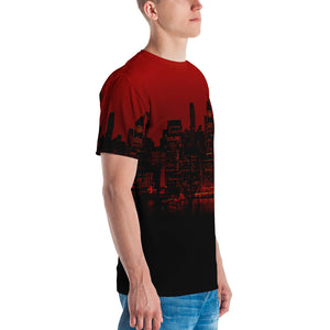 Men's T-shirt City Red