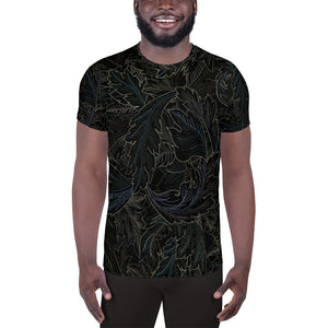 Men's Athletic T-shirt Dark Garden