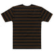 Men's T-shirt Brown Stripe