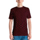 Men's T-shirt Square Maze Red