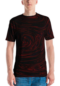 Men's T-shirt Oil Red